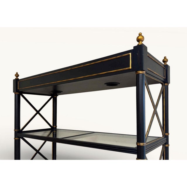 Sherrill Lighted Regency Etagere For Sale - Image 9 of 16