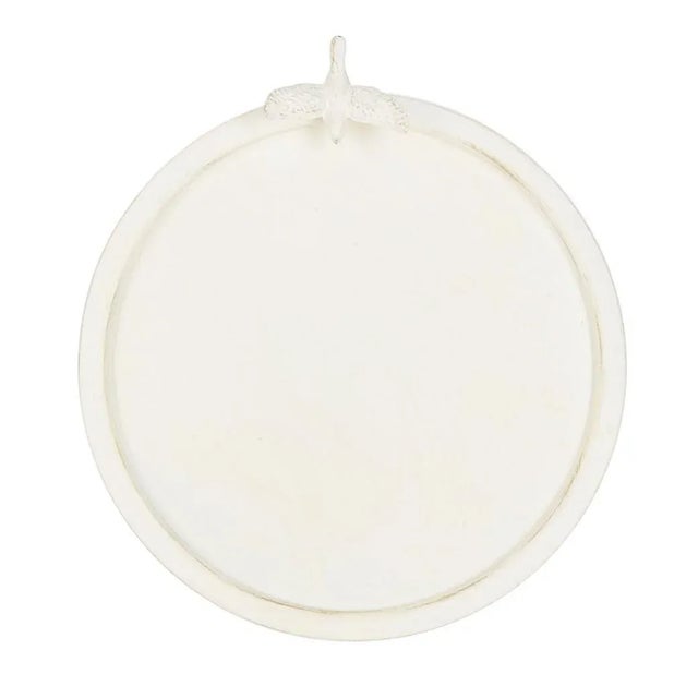 Kensi Bird Bath - Pearl White For Sale - Image 9 of 10