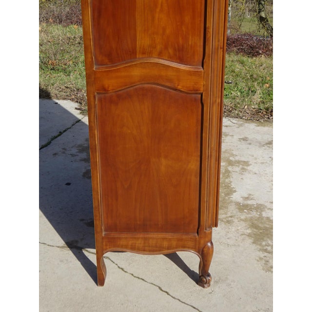 Louis XV Style Cherrywood Bonnetière, 1980s For Sale - Image 18 of 18
