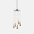 Cascading Chandelier Lamp by Stilnovo Italy, c.1950’s A cascading chandelier produced by Stilnovo in the late 1950’s or...