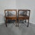 Wood Georgian Mahogany Bedside Lamp Tables, 1920, Set of 2 For Sale - Image 7 of 11