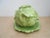 Ceramic Vintage Majolica Cabbage Tureen Soup Bowl With Lid & Plate For Sale - Image 7 of 7
