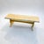 Antique Primitive Painted Oak Farmhouse Bench Offering a heavy 4 foot long rustic wooden farmhouse bench with lots of...