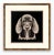 Atelier Aria Lumae the Sovereign Pet Collection Dachshund Silhouette Geometric Lithograph Fine Art Gallery Board Print Square Panel 16 X 16 For Sale - Image 10 of 18