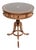 Antique Regency Leather Top Drum Table, 1900s For Sale