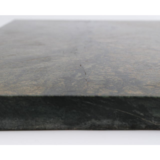 Small Early 19th Century Green Alps Marble, Mahogany and Gilt Console Table For Sale - Image 11 of 18