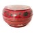 Large 14" Antique Chinese REd Lacquer Wedding Box For Sale In San Antonio - Image 6 of 16