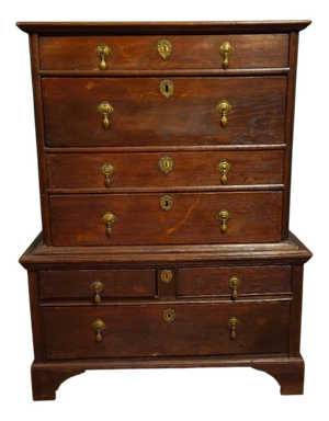 Antique 19th Century Wooden Chest of Drawers