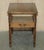 English Country House Oak Single Drawer Side Table, 1940s For Sale - Image 17 of 18