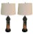 1950s Abstract California Marc Bellaire for California Pottery Table Lamps - a Pair For Sale