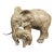 Elephant Mother & Calf Figurine Sculpture For Sale