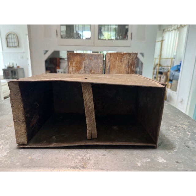 Late 19th Century Trio of Rustic Storage Boxes For Sale - Image 5 of 8