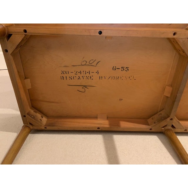 1950s Biscayne by Drexel Coffee Table Mid Century Modern For Sale - Image 13 of 14