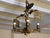 Antique Gothic Brass Dragon Griffin Chandelier, 1890s For Sale - Image 11 of 11