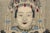 Wonderful Antique 19th Century Chinese Ancestral Portrait Miniature Hand-Painted Wood Frame and Matte Asian Home Wall Decor For Sale - Image 4 of 14
