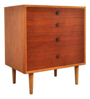 Danish Oak and Teak Chest of Drawers by Børge Mogensen for Karl Andersson & Söner, 1960s