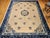 Late 19th Century Antique Chinese Peking Rug, Hand-Knotted Wool, Floral Design, Ivory, 9' x 12' For Sale - Image 5 of 18