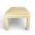 Modern Vintage Pale Yellow Grasscloth Cocktail Table in the Style of Springer For Sale - Image 3 of 7