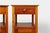 Mid-Century Modern Art Deco Nightstands in Wood, France, 1940s, Set of 2 For Sale - Image 3 of 11