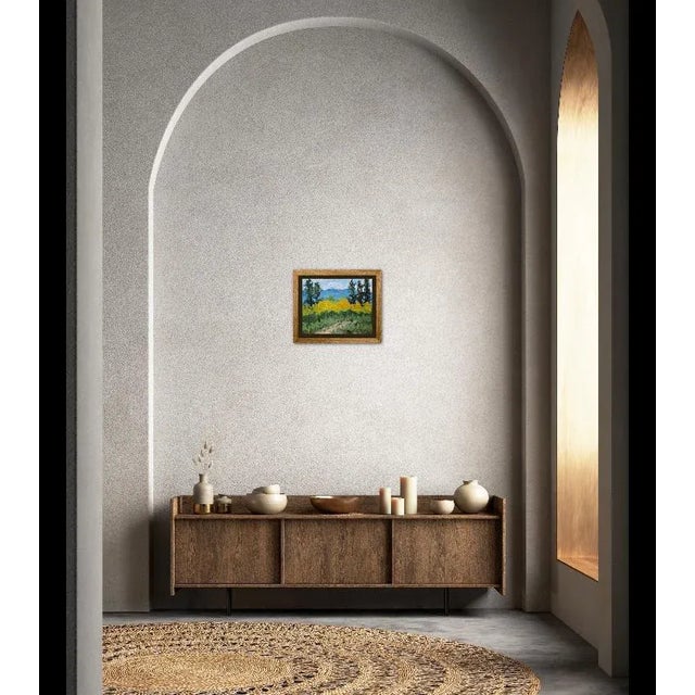 2020s Tahoe Autumn Color, Modern Landscape Oil Painting For Sale - Image 5 of 6