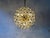 Large 1950s Sputnik Dandelion Chandelier, Brass & Crystal, 11 Bulbs For Sale - Image 11 of 18