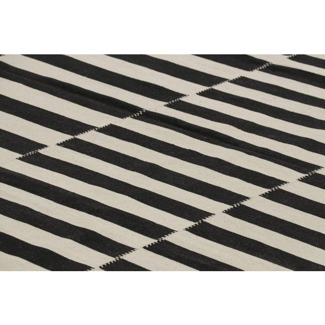 Handwoven in wool, this 7x10 contemporary Kilim is from an exciting new custom-capable flatweave collection by Rug &...