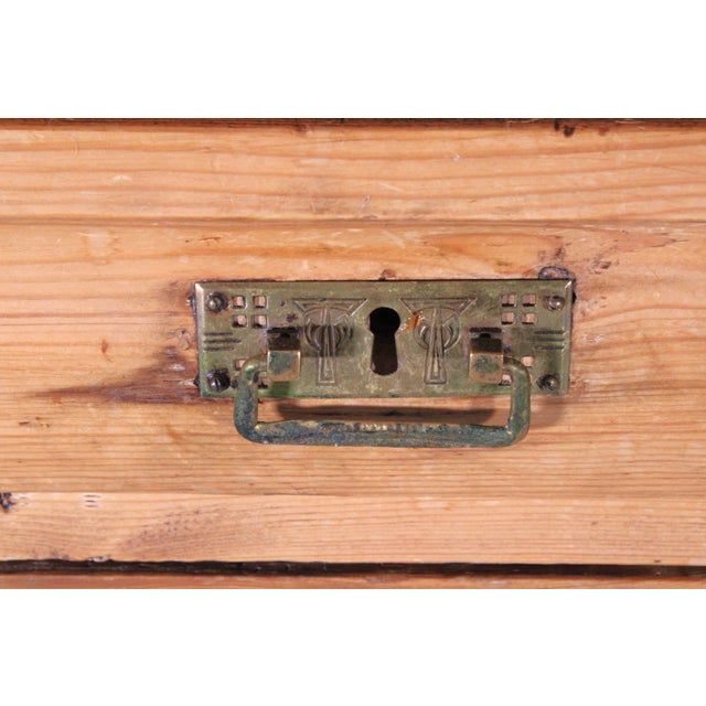 Wood Continental Country Pine Chest of Drawers For Sale - Image 7 of 11