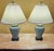 Late 20th Century Reticulated Celadon Chinoiserie Porcelain Table Lamps With Pleated Shades - 29" - a Pair For Sale - Image 18 of 18