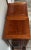 1970s Chinese Solid Rosewood Bar Unit Twin Fold-Over Flap Top Also Front, Side, and Back Carved Chinese Symbols For Sale - Image 4 of 12