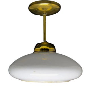 Art Deco Style Pendant Lamp, Poland, 1950s For Sale