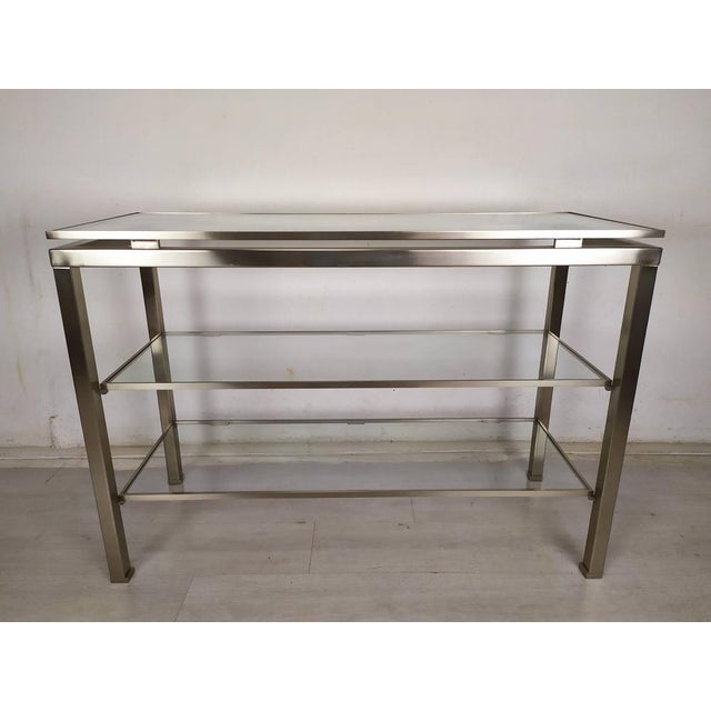 1970s Console Table by Guy Lefevre for Maison Jansen, 1970s For Sale - Image 5 of 16