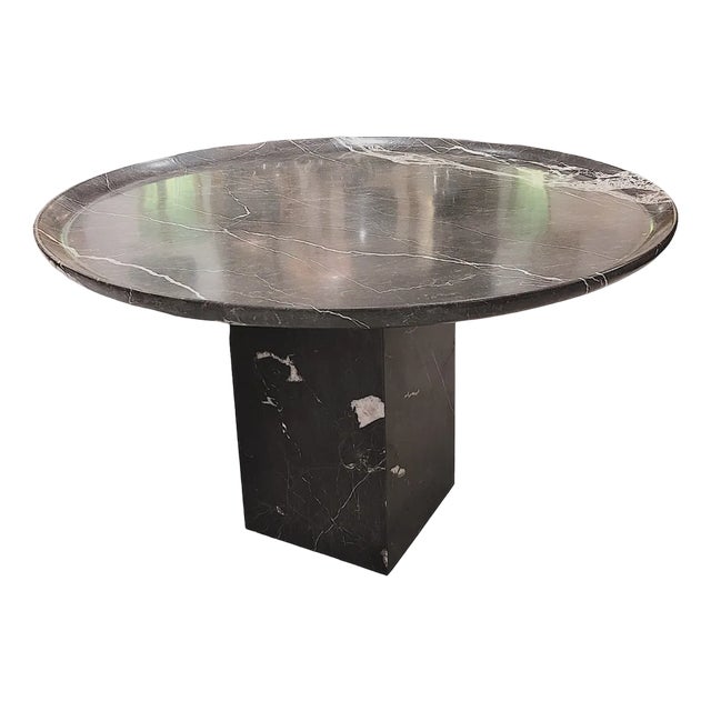 Vintage Marble Side Table For Sale