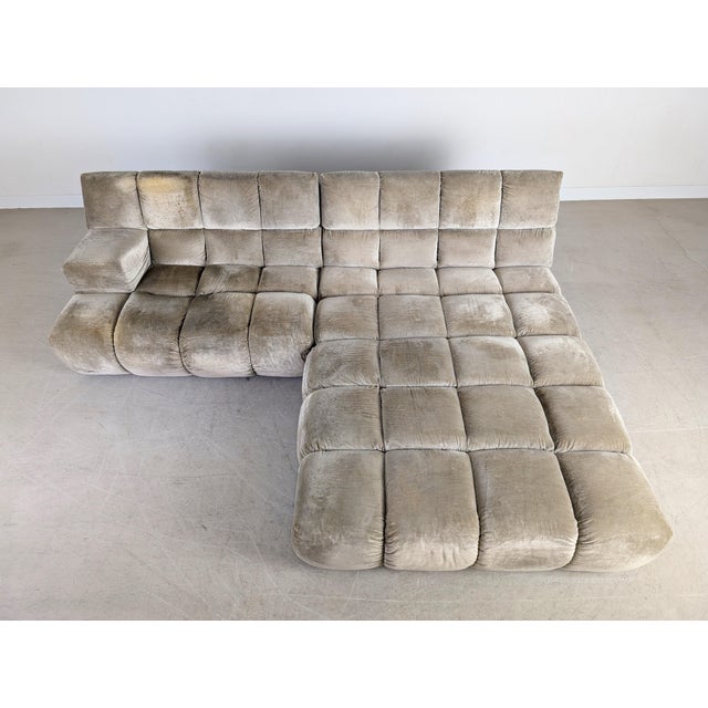 Textile Ocean 7 Corner Sofa in Velvet from Bretz For Sale - Image 7 of 11