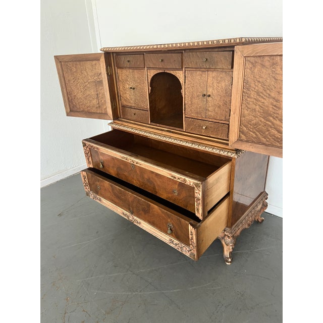 Antique French Rococo Revival Tallboy Chest For Sale In Austin - Image 6 of 8