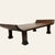 Late 19th Century Antique Chinese Kang Table | Late Qing Elm Wood Low Tea Table For Sale - Image 5 of 6
