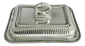 Silver Plated Entree Dish by Brook and Son, 1890s