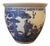 Large Vintage Asian Blue & White Urn For Sale