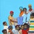 Social Distance #7 - Original Urban Abstract Figurative Mixed Media Painting on Canvas For Sale In Los Angeles - Image 6 of 9