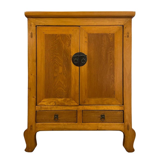 1950s Antique Chinese Tall Cabinet, Chest For Sale - Image 5 of 10