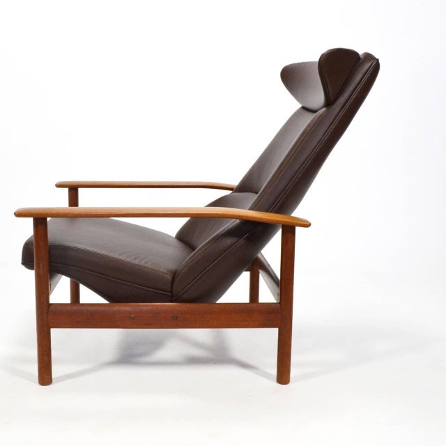 Mid 20th Century Sven Ivar Dysthe Reclining Lounge Chair For Sale - Image 5 of 10