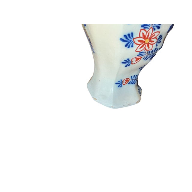 Early 19th Century Polychrome Delft Ginger Jars For Sale - Image 13 of 18