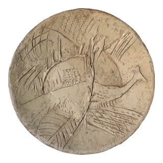 80's J. Berdou Wall Art Sculpture For Sale