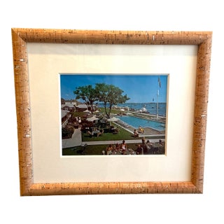 Nantucket's White Elephant Hotel Framed Photo For Sale
