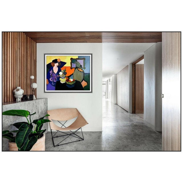 Message us to inquire about custom framing options! (Included for free with every purchase) The artwork here, "Solitude",...