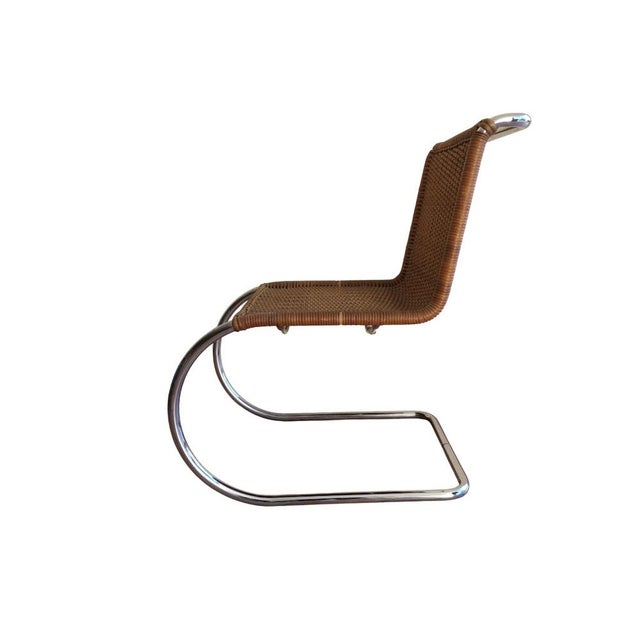 Wood MR10 Chairs by Ludwig Mies Van Der Rohe for Thonet, Germany, 1960s, Set of 3 For Sale - Image 7 of 11