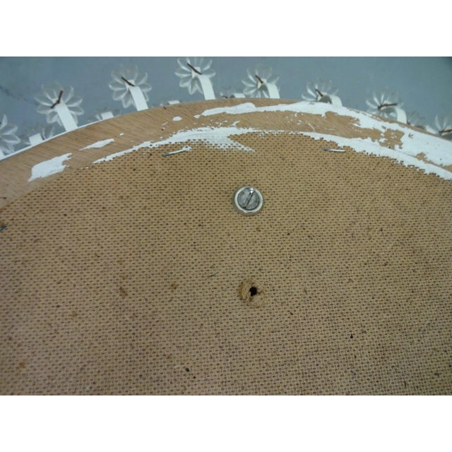 Austrian Illuminated Flower Mirror, 1960s For Sale - Image 14 of 18