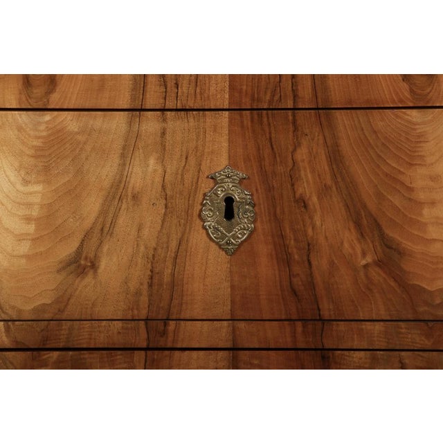 Small Antique Louis Philippe Secretaire in Walnut, 1840 For Sale - Image 12 of 18