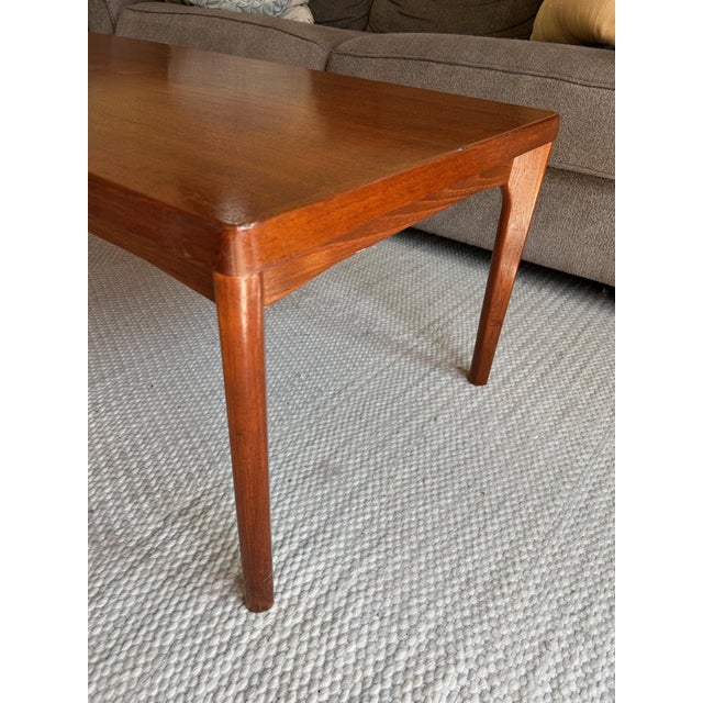 1960s 1960s Mid-Century Modern Danish Teak Coffee Table by Vejle Stole & Møbelfabrik of Denmark For Sale - Image 5 of 10