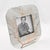 Silver Roberto Sambonet Italy Chrome and Copper Picture Frame Set, Graffiti Collection For Sale - Image 8 of 12