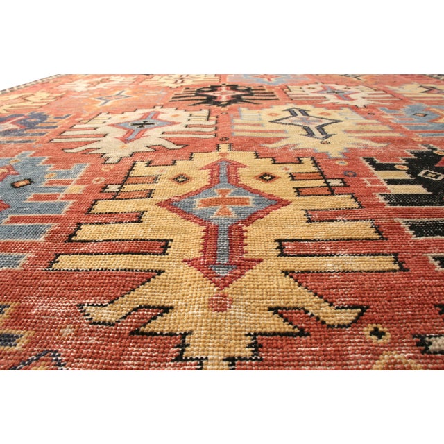 Not Yet Made - Made To Order Rug & Kilim’s Oversized Distressed Homage Rug in Red, 12x18 For Sale - Image 5 of 7